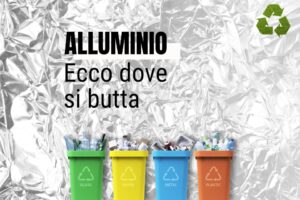 alluminio dove si butta