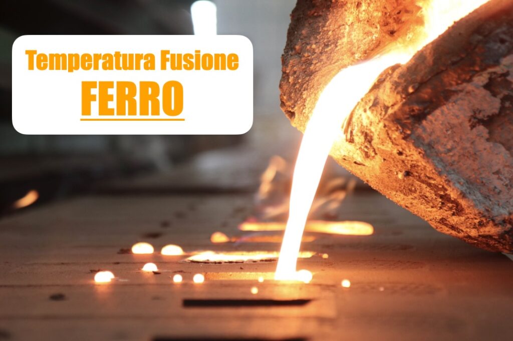 temperatura di fusione ferro punto di fusione ferro