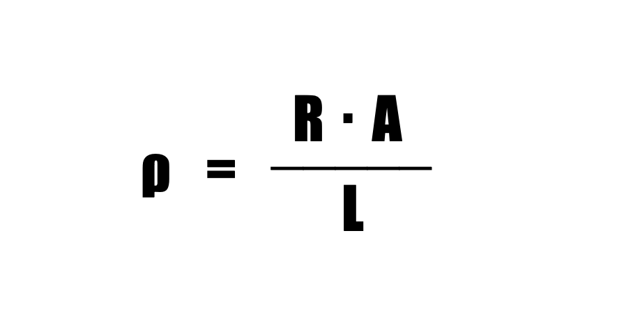 formula resistività rame