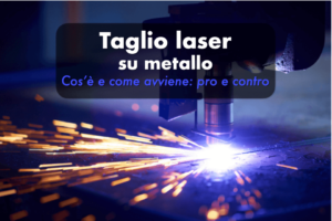 taglio laser su metallo