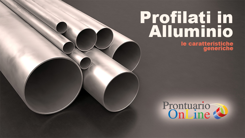 profilati in alluminio